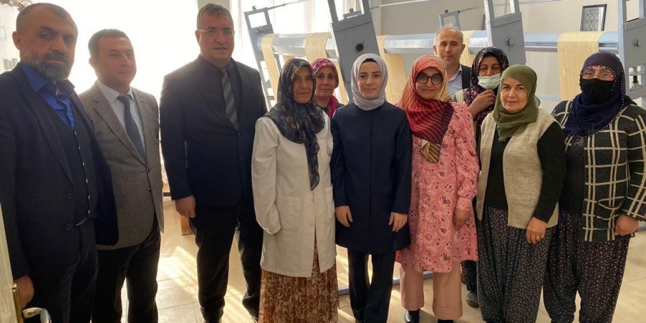 Yazıhan halı ve kilimi daha fazla üretilecek