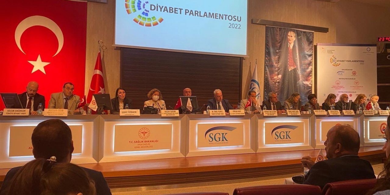 Elazığlı öğretmen doğu illerini temsilen 12. Diyabet Parlamentosu’na katıldı