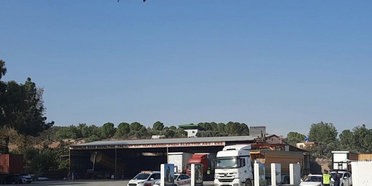 Mersin’de jandarmadan helikopterli trafik denetimi