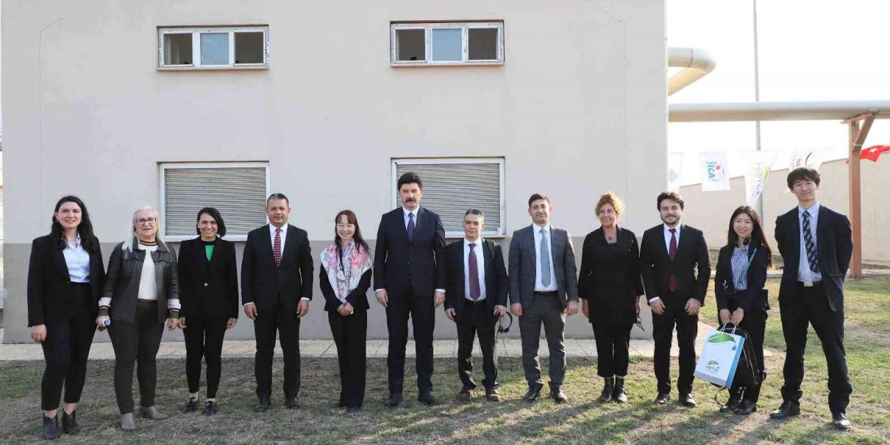 Japon Büyükelçisi Kırıkhan Atıksu Arıtma Tesisi’nde
