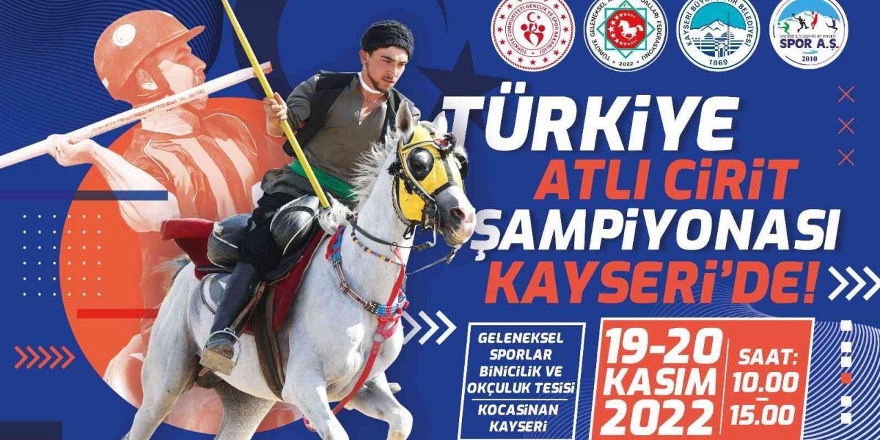 Büyükşehir’in ev sahipliğinde Atlı Cirit Şampiyonası heyecanı yaşanacak
