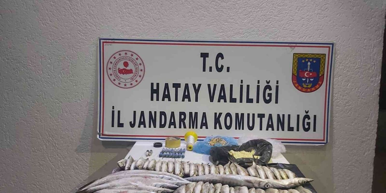 Yasa dışı balık avlayan 3 kişiye 44 bin 580 lira ceza