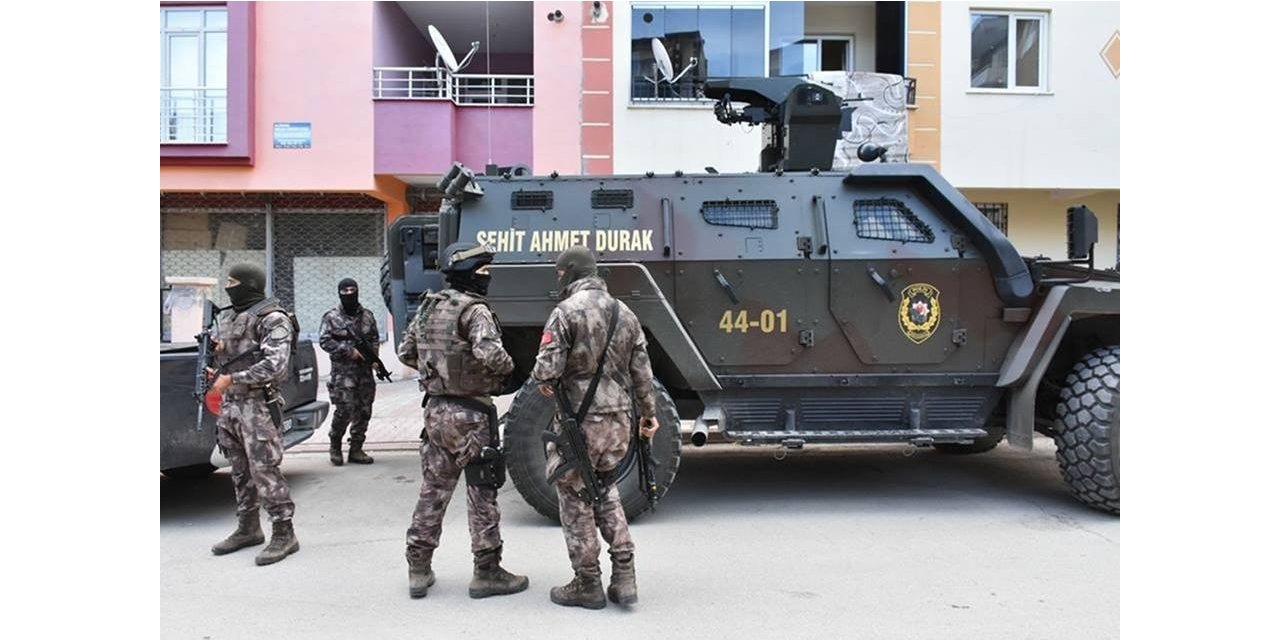 Malatya’daki "Girdap" operasyonunda 4 gözaltı