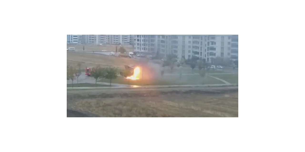 Elazığ’da trafo yangını paniğe neden oldu