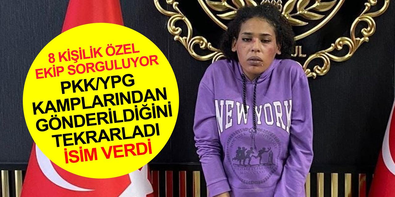 İstiklal Caddesini kana bulamıştı! 8 kişilik özel ekip tarafından sorgulanan terörist PKK/YPG'nın gönderdiğini tekrarladı