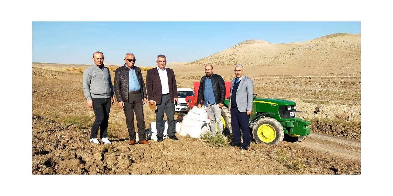 Yerli, ekmeklik ve makarnalık buğdaylarına deneme ekimi yapıldı