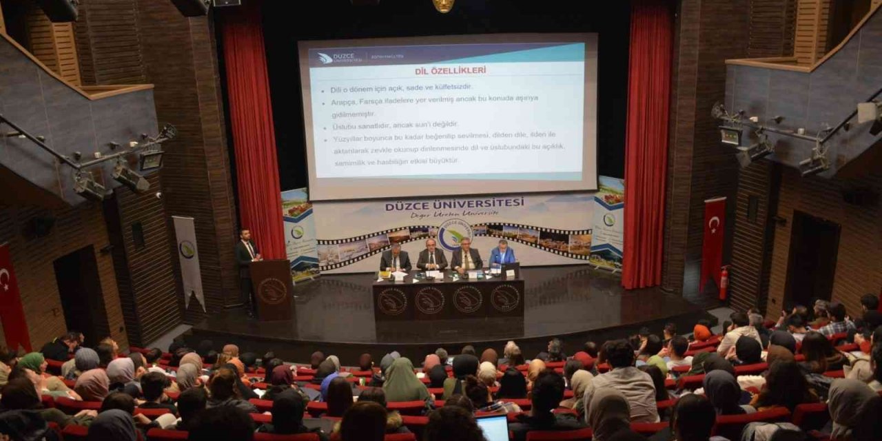 Süleyman Çelebi: Mevlid’i anlamak adlı paneli yapıldı