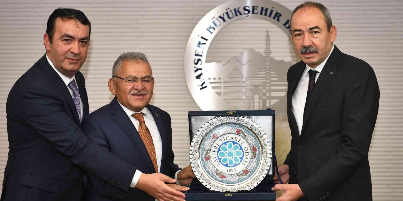 Başkan Büyükkılıç, KTO heyetini kabul etti
