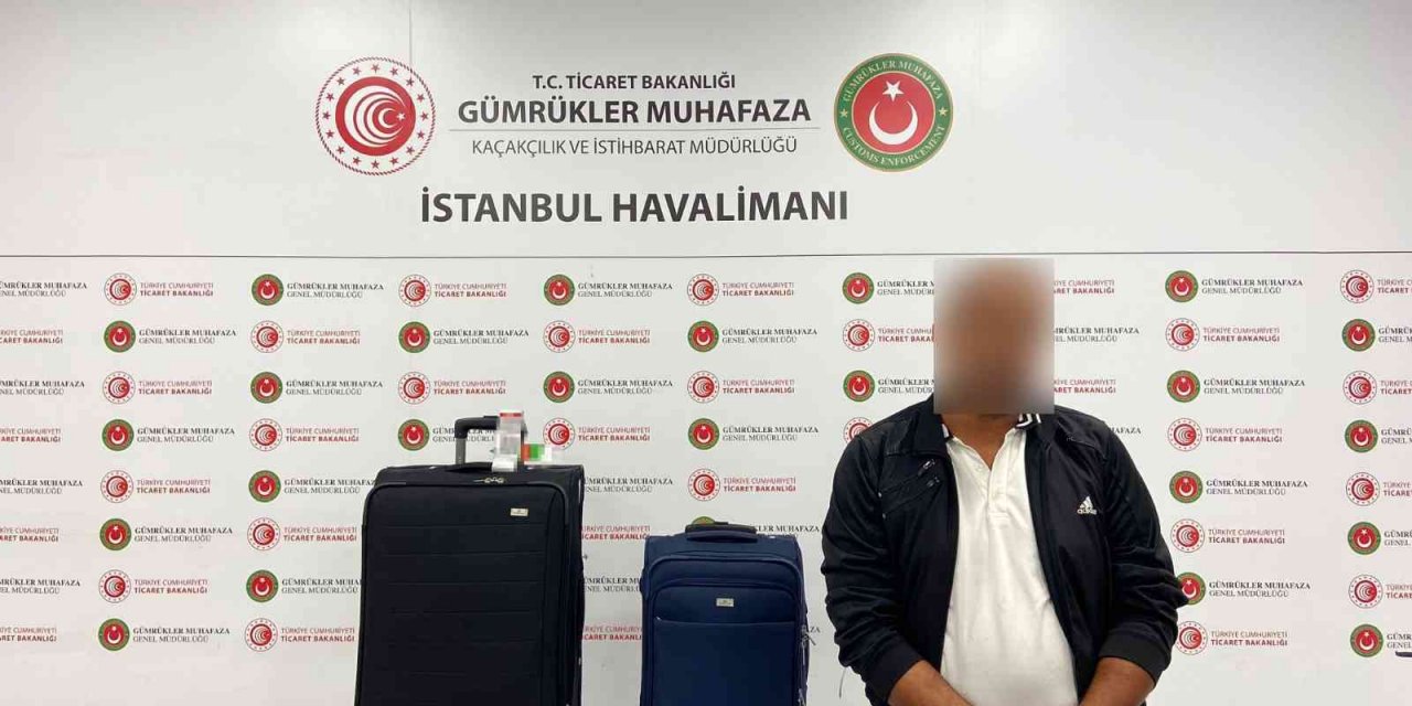 İstanbul Havalimanı’nda valizin demir çubuklarına gizlenmiş kokain bulundu