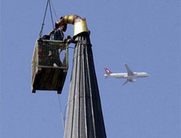 O minareye istemeden çarptık