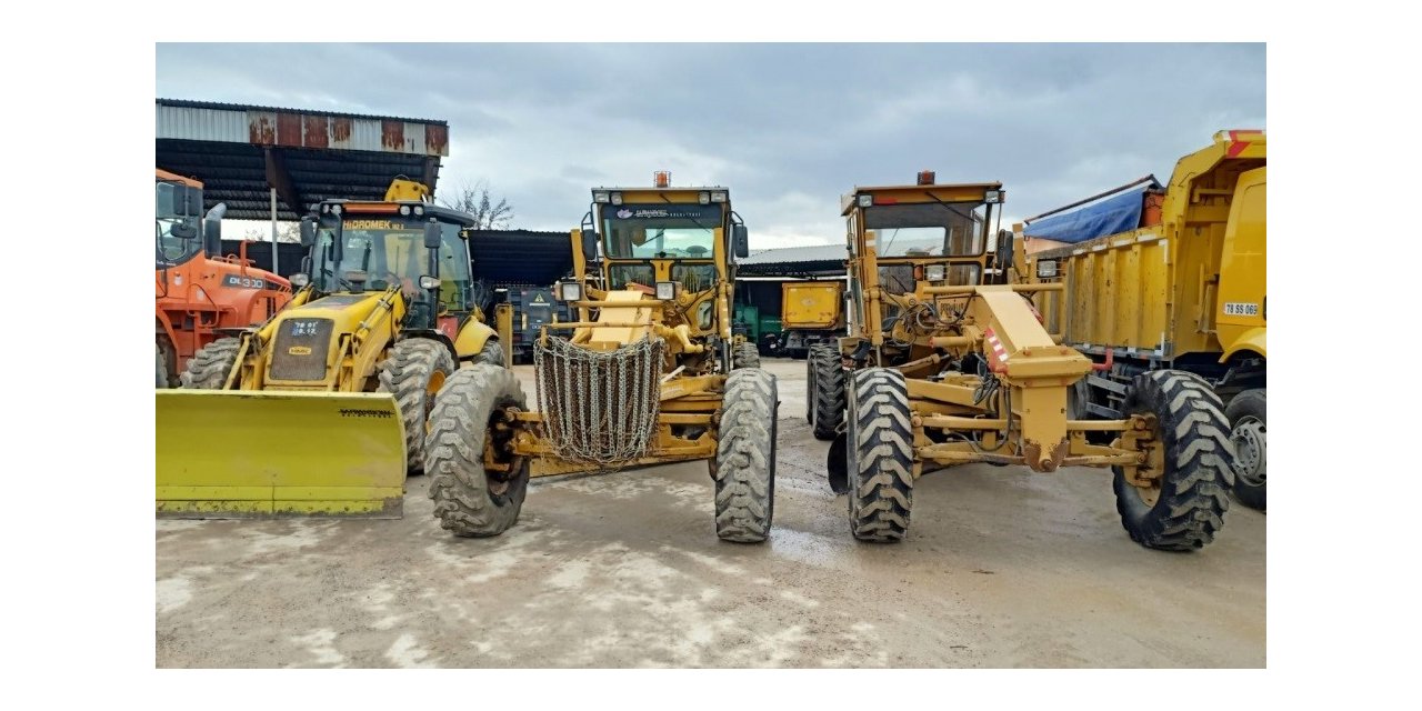 Safranbolu’da belediye ekipleri kış hazırlıklarını tamamladı