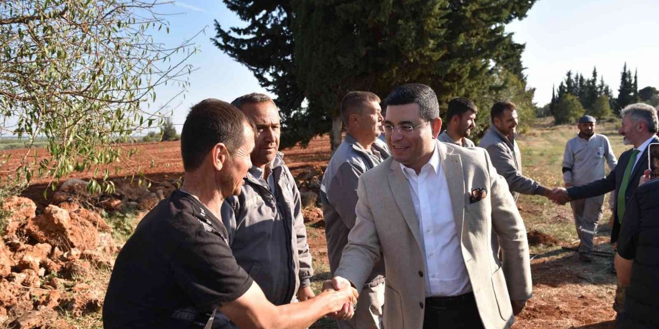 Antalya Orman Çiftliği’nde buğday tohumları toprakla buluştu