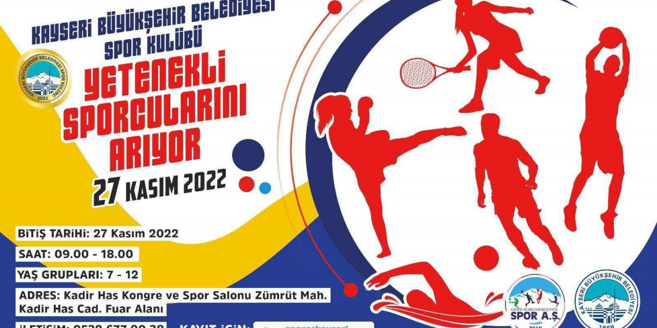 Büyükşehir Belediyesi Yetenekli Sporcuları Keşfedecek