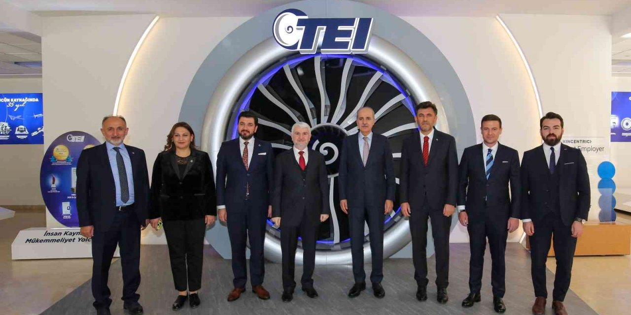 Numan Kurtulmuş’tan TEI’yi ziyaret etti