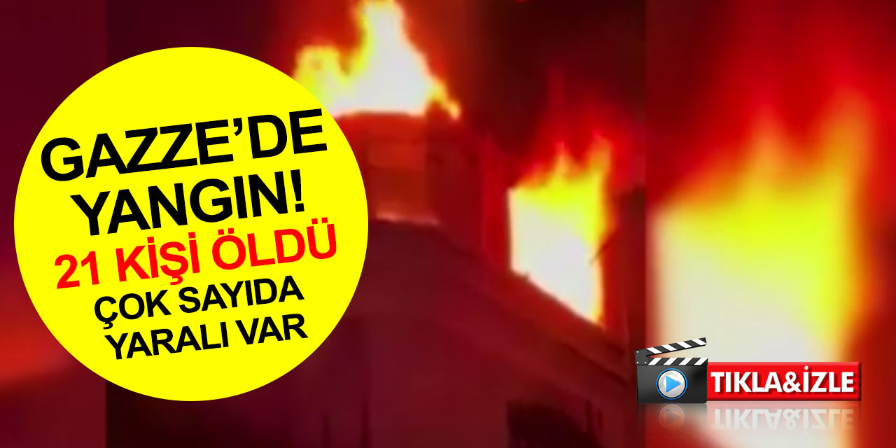 Gazze’de yangın! Dışişleri Bakanlığı'ndan 21 can kaybı için taziye