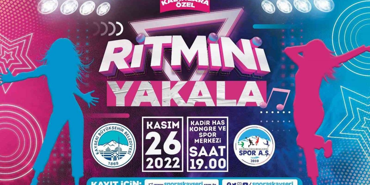 Büyükşehir Spor A.Ş.’den kadınlara özel renkli etkinlik