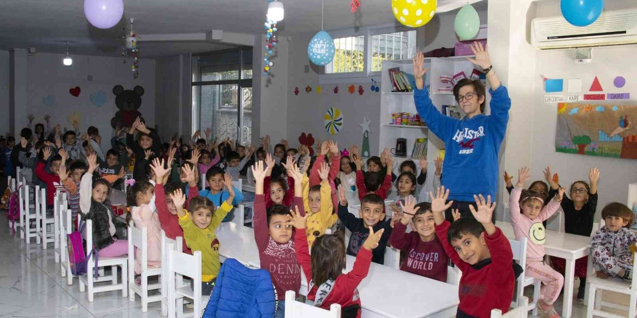 Çocuklara eğitici ve öğretici etkinlik