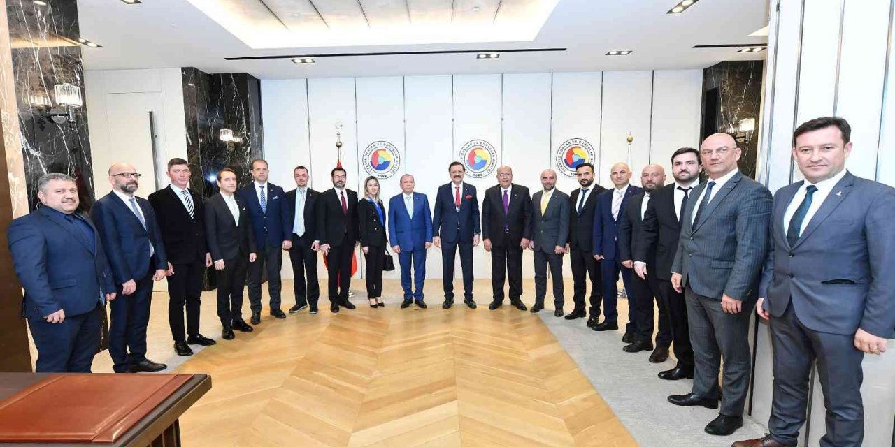 Bursa iş dünyasının sorunları ve talepleri TOBB Başkanı Hisarcıklıoğlu’na iletildi