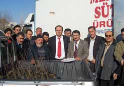 Ticaret Borsası'ndan 5 bin fidan