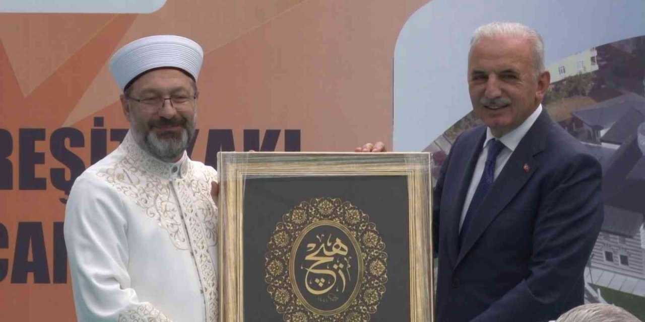 Diyanet İşleri Başkanı Prof. Dr. Ali Erbaş: “Şehirlerimiz camilerimiz ile süslenmeli”