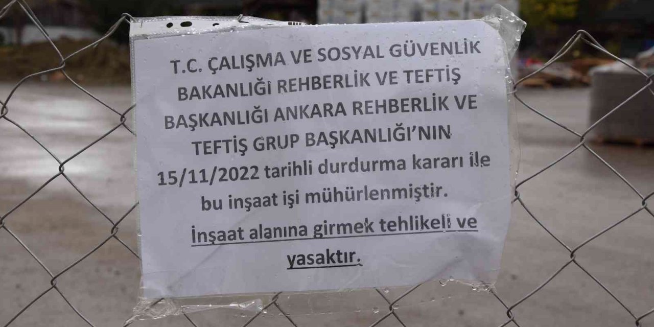 Bolu Fen Lisesi tadilat çalışmaları durduruldu