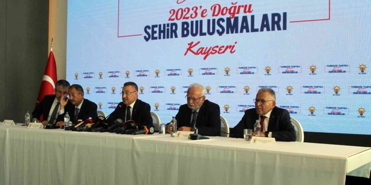 Cumhurbaşkanı Yardımcısı Oktay: "6’sını da, 7’sini de toplasanız Recep Tayyip Erdoğan’ın zekatı bile etmez"