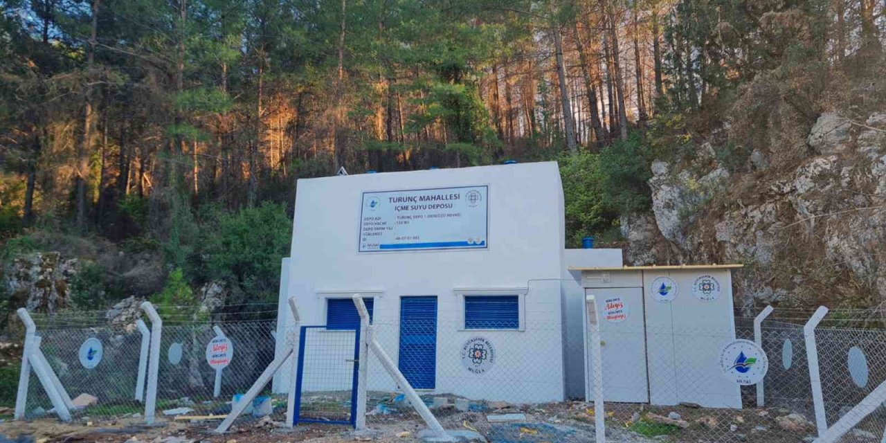 Turunç Mahallesi’ne 12 bin kişilik içme suyu deposu
