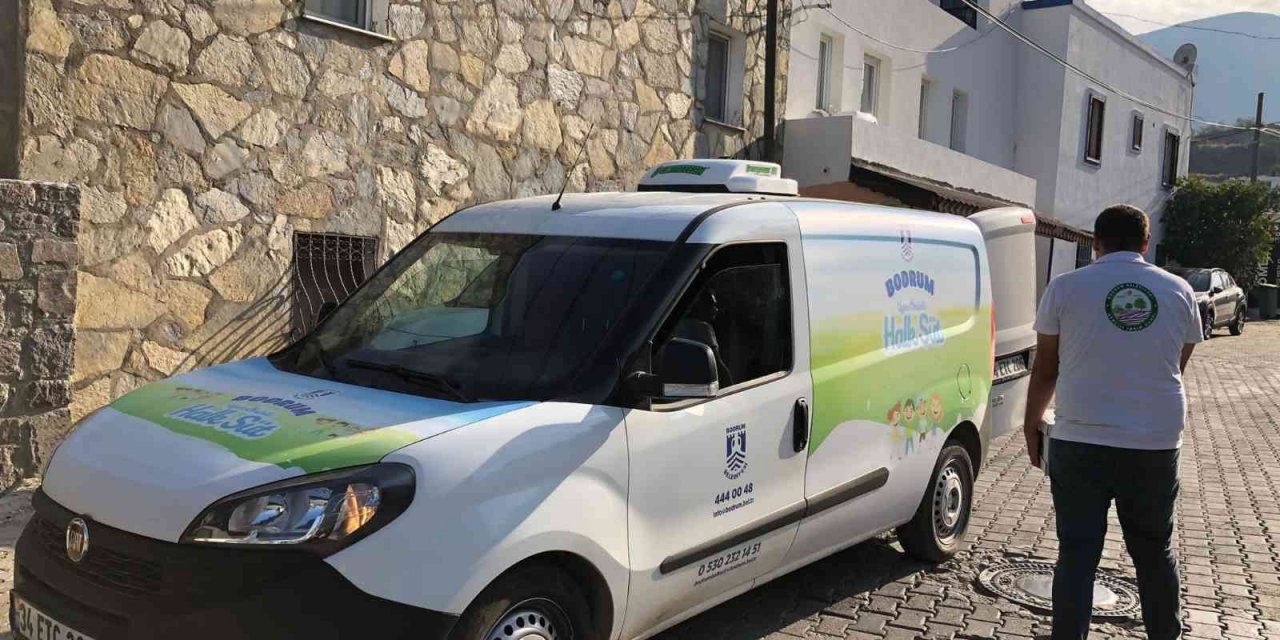 Bodrum Belediyesi ailelerin yanında yer almaya devam ediyor