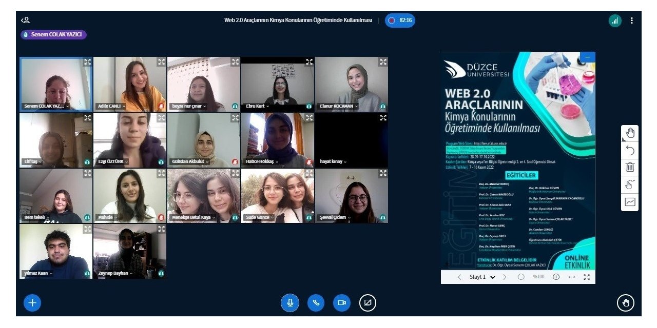 Web araçlarının kimya konularının öğretiminde kullanılması
