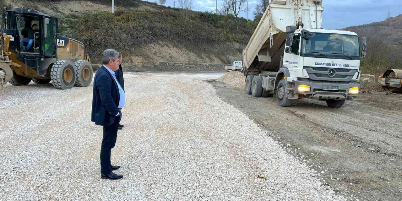 Kış gelmeden çalışmalar hız kazandı