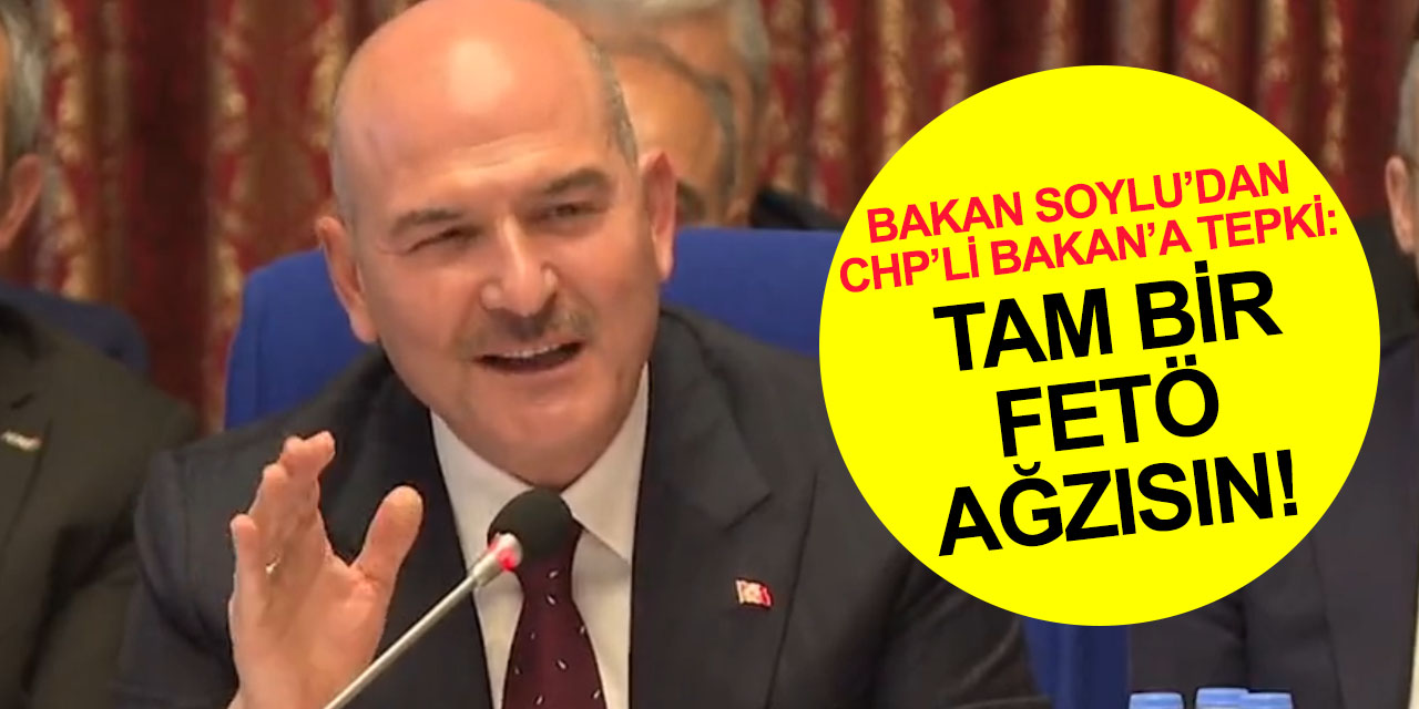 Bakan Soylu’dan CHP’li Bakan’a tepki: Tam bir FETÖ ağzısın! Cevheri Güven’in adamısın