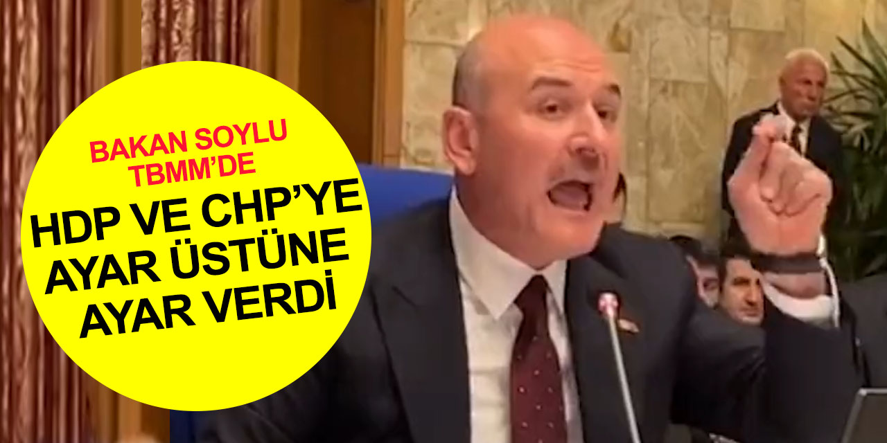 Bakan Soylu: Patlama günü Erzurum’a kayağa gitmedim, yemeğe gitmedim, hastaydım, serumla İdlib’e gittim