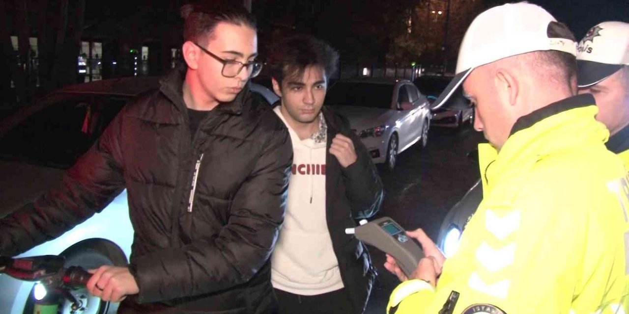 Scooterlu şehre geldi, gelir gelmez ceza yedi