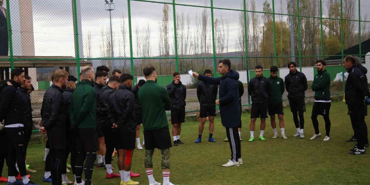 Sivas Belediyespor, İnegöl maçının taktiğini çalıştı