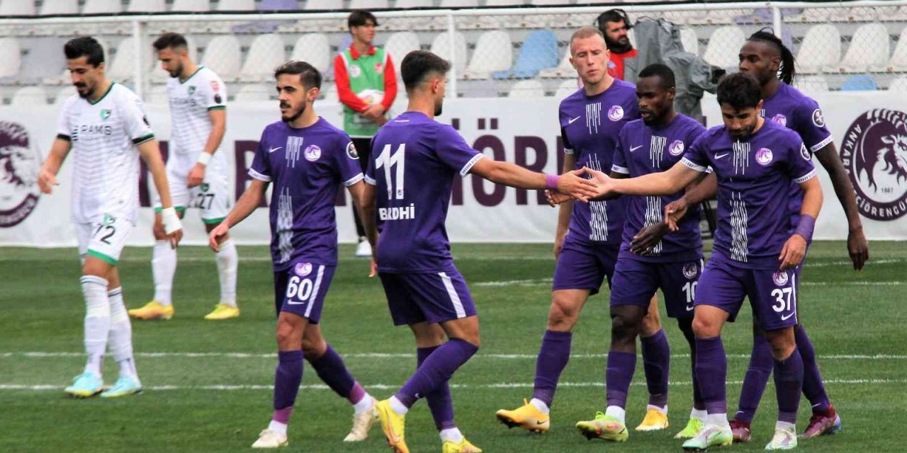 Spor Toto 1. Lig: Ankara Keçiörengücü: 2 - Denizlispor: 0