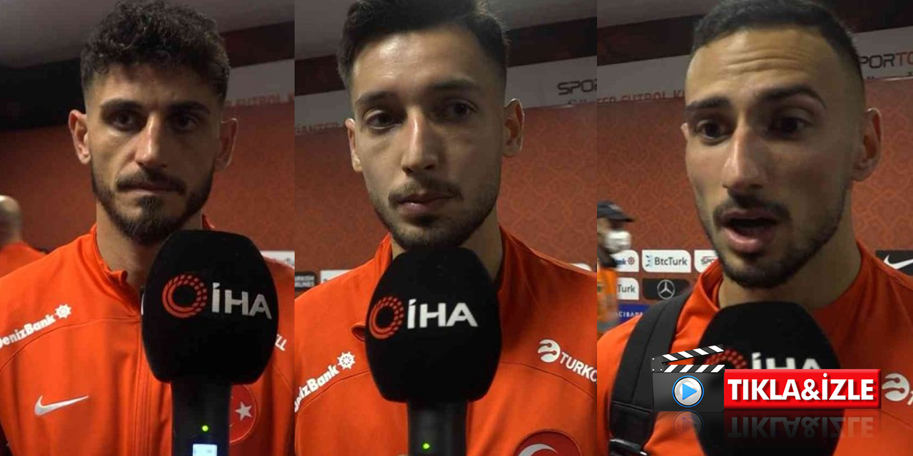 İlk kez milli formayı giyen futbolcular duygularını böyle paylaştı