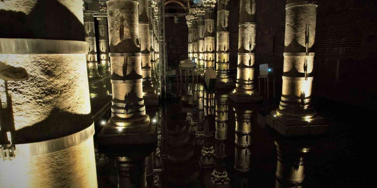 Bin 600 yıllık Şerefiye Sarnıcı’na yoğun ilgi