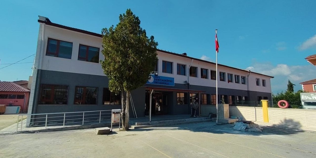Düzce’de iki okul güçlendirildi
