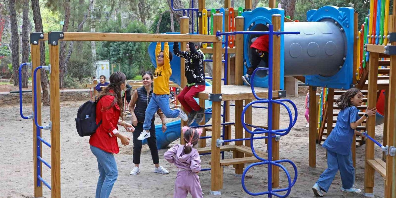 Antalya Doğal Yaşam Parkı’na çocuklar için engelsiz park