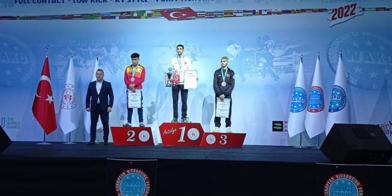 Diyarbakırlı antrenör Avrupa şampiyonu oldu