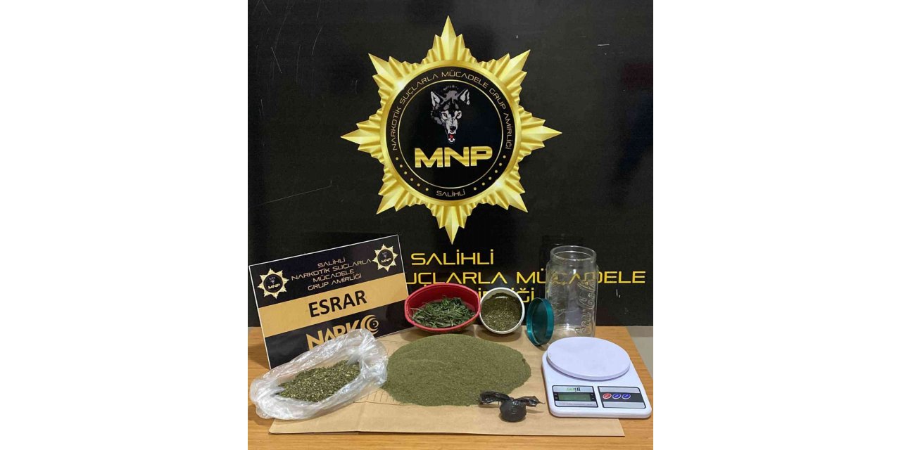 Manisa’da uyuşturucu taciri tutuklandı