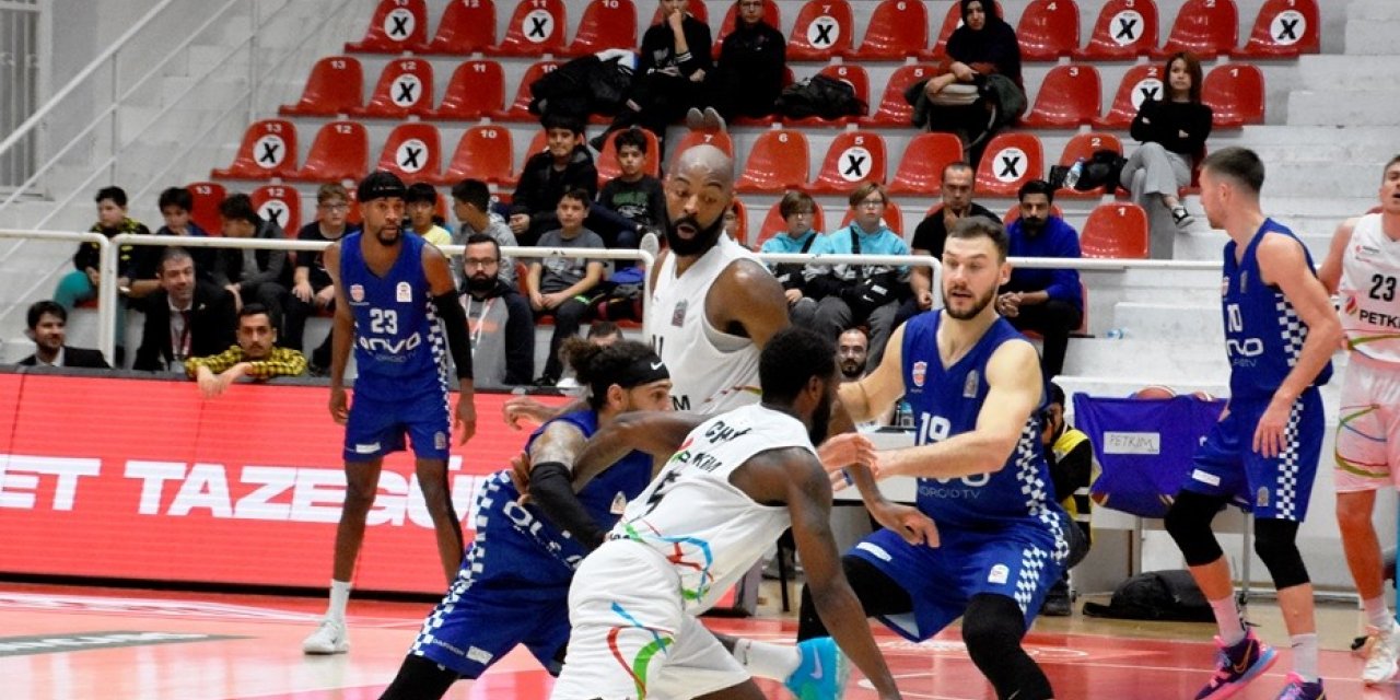 Basketbol Süper Ligi: Aliağa Petkimspor: 79 - Onvo Büyükçekmece Basketbol: 75