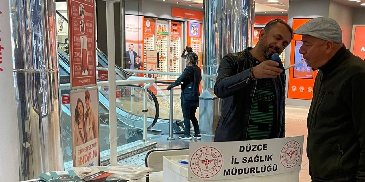 Karbonmonoksit ölçümü yapıldı