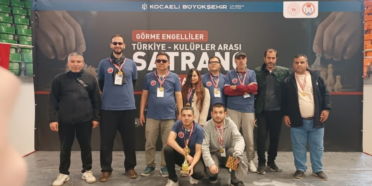 Görme Engelli sporcular Kayseri’ye şampiyon olarak döndü
