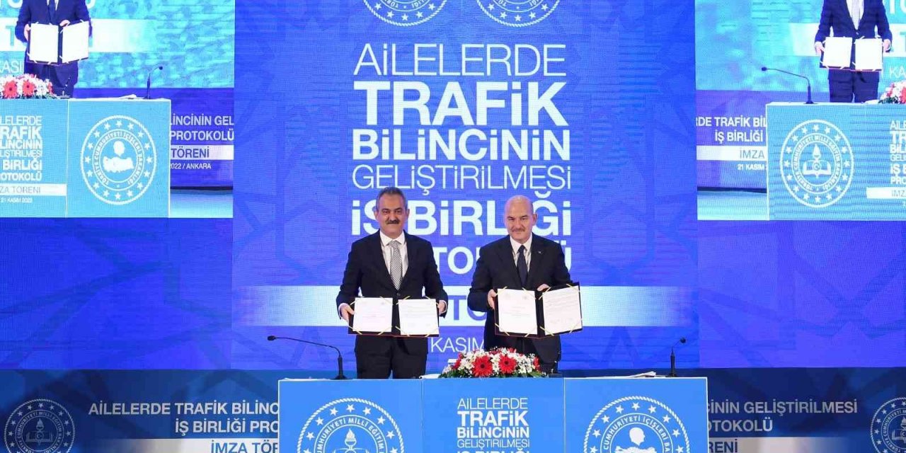 İçişleri Bakanı Soylu: “Hedefimiz trafik kazalarındaki ölüm oranını 100 binde 9,6’dan 5’e düşürmektir”