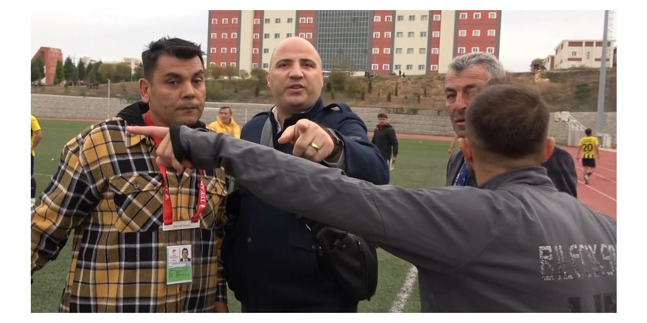 Bilecik’te amatör maç sonu ortalık karıştı