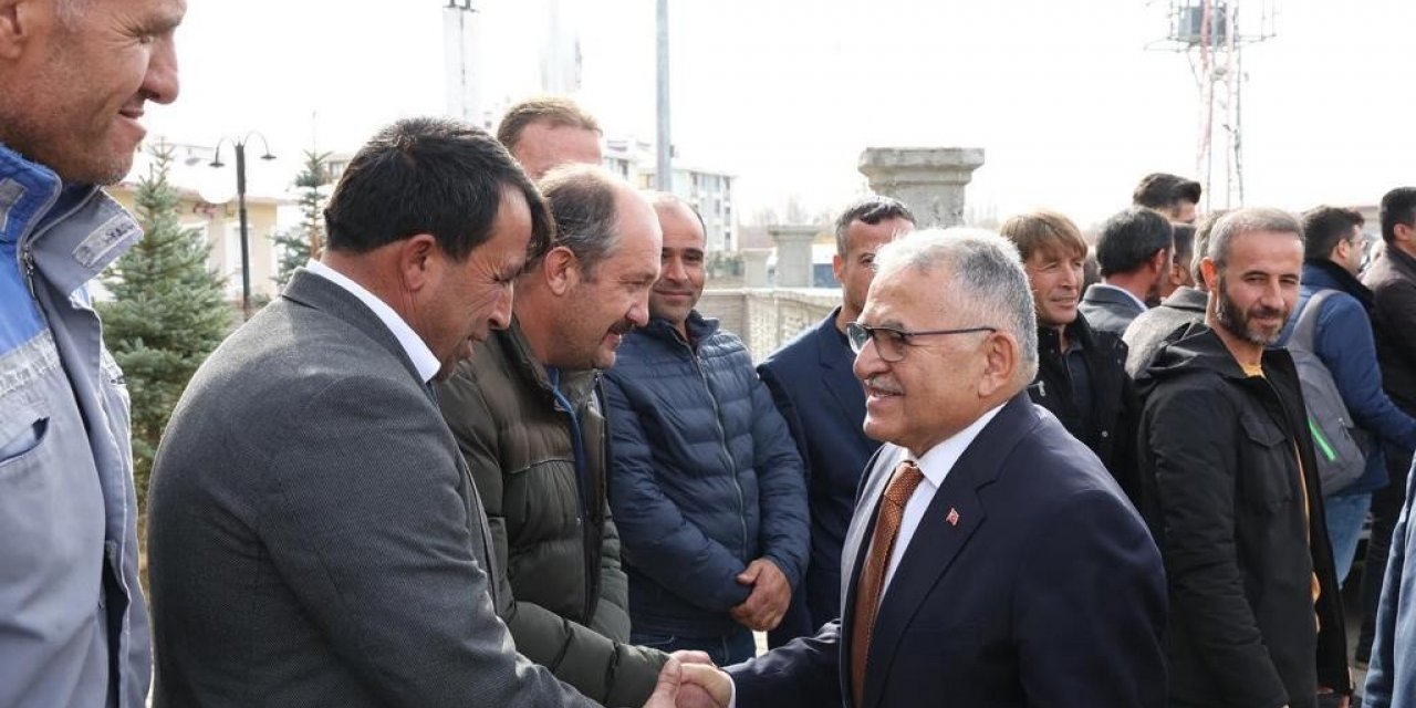 Başkan Büyükkılıç, Sarız’da Muhtarlarla Buluştu