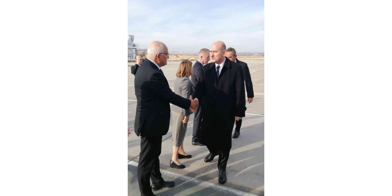 Bakan Soylu ve Bakan Özer Gaziantep’te
