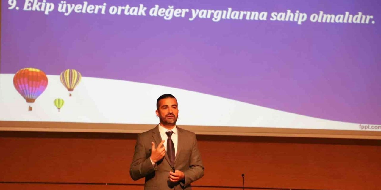 NEVÜ’de ‘Ekip Çalışması ve Liderlik’ eğitimi düzenlendi