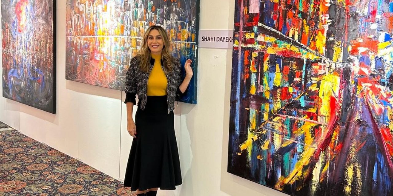 Dünyaca ünlü ressam Shahi Dayekh İstanbul’da